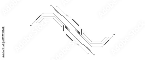 Digital vector control panel modern frames black technology futuristic control screen digital png..