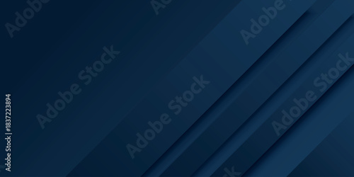 Fototapeta Naklejka Na Ścianę i Meble -  Dark abstract background with modern and futuristic geometric pattern design. 3D background concept with shadows for banners, covers, brochures, certificates, and presentations. VOL. 4