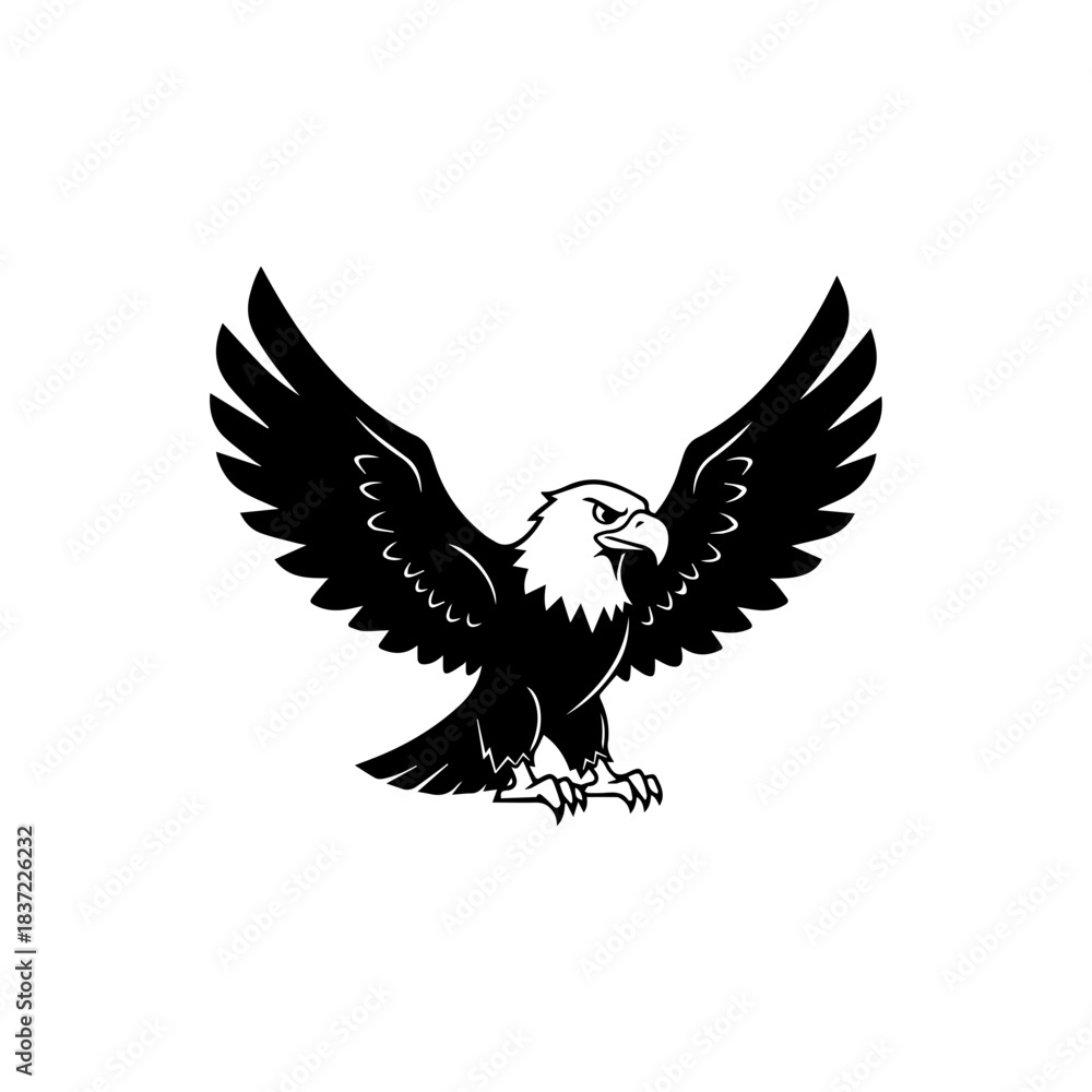 Obraz premium eagle vector illustration