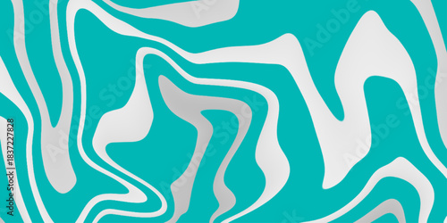 Blue abstract horizontal background with colorful waves. creative element design. Groovy Pattern Background. Suitable use for apparel, tote bag, backdrop, id card, design background, and more