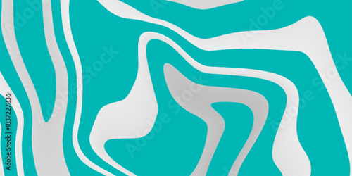 Blue abstract horizontal background with colorful waves. creative element design. Groovy Pattern Background. Suitable use for apparel, tote bag, backdrop, id card, design background, and more