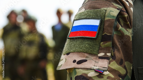 A Russian soldier modern military gear