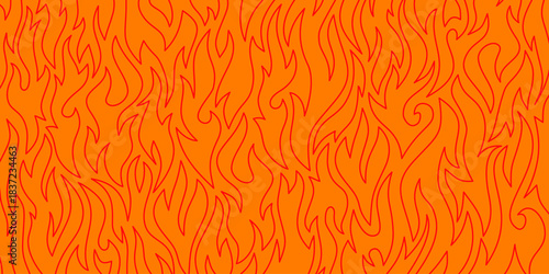 Fire Background. flame Background. long banner fire background. Flame Seamless Pattern. Fire flame seamless pattern.