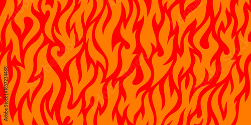 Fire Background. flame Background. long banner fire background. Flame Seamless Pattern. Fire flame seamless pattern.