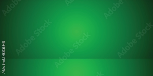 Empty Green Studio well use as background,website template,frame