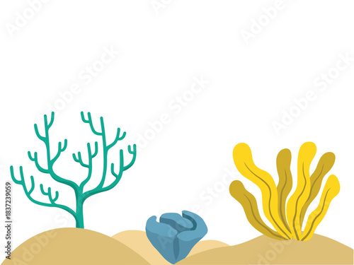 Sand Coral Reef Underwater Sea
