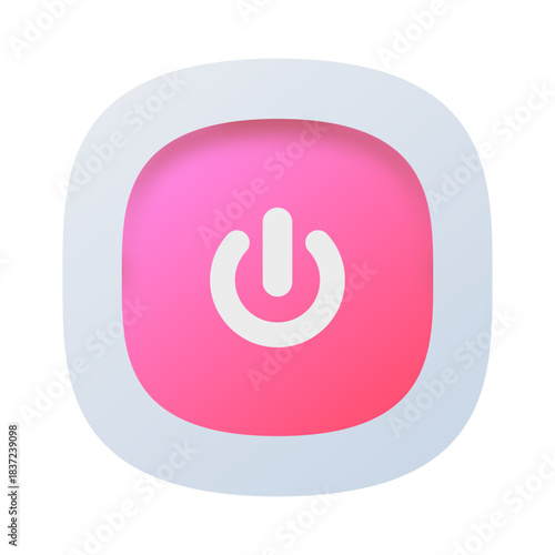 Utility Power Icon for Energy Company Website Design
