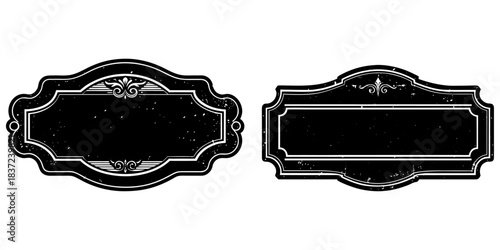 Antique blank tin wall sign, heavy patina, rustic industrial loft décor behind it.