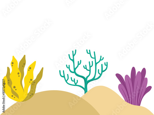 Sand Coral Reef Underwater Sea
