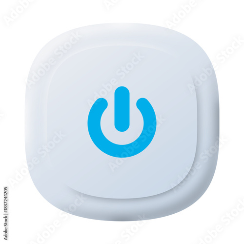 Editable Power Symbol Icon – Ideal for Tech Logos and Web Design
