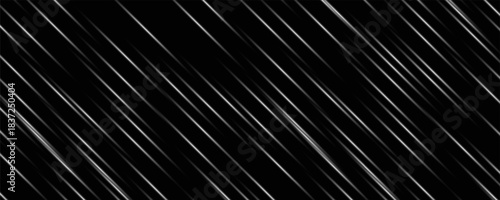 Colorful light trails, long time exposure motion blur effect. Red and blue glowing neon lights lines. Red blue special effect, speed police line. Magic of moving fast lines. Vector Illustration