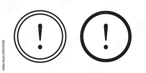 Info icons set. Simple set of vector illustrations