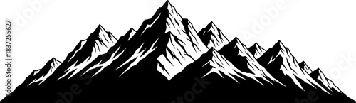 elevated visions iconic peaks of boundless aspiration and epic exploration, isolated on transparent background