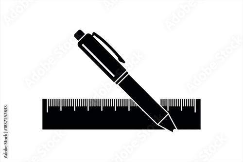 Pen and Ruler Icon