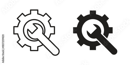 Repair icons set. Simple set of vector illustrations