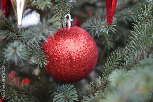 Weihnachtsdeko in Seefeld in Tirol 