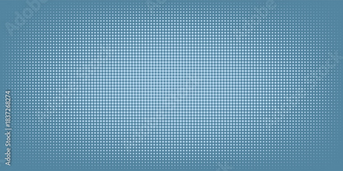Blue Halftone Dot Pattern Background for Modern Design Projects and Presentations