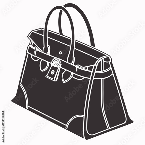 vector illustration of shopping bag