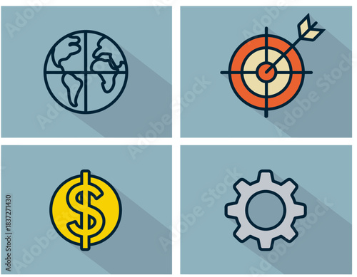 set of nautical elements