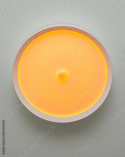 Warm Yellow Wall Light