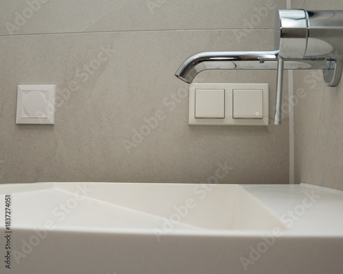 Bathroom Sink and Switches