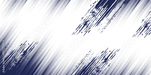 Abstract halftone wave dots background. Futuristic twisted grunge pattern, dots, circles. Vector modern optical pop art texture for posters, business cards and etc