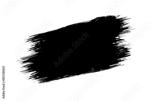 Paint brush stroke, abstract paint splash, bold ink line