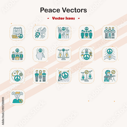 Peace Vector Icons