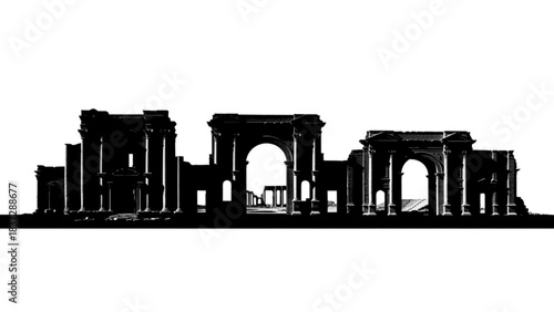 ancient roman temple