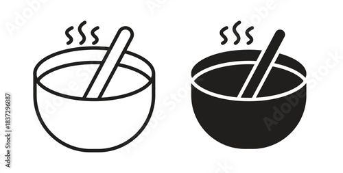 Bowl of soup icon
