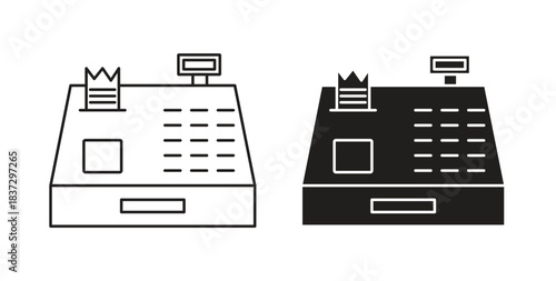 Cash register icon