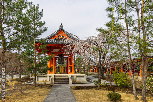 Billede på lærred Heian Jongu shrine in Heiankyo in Kyoto, japan