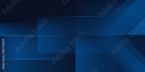 Dark blue modern business abstract background. Vector illustration design for presentation, banner, cover, web, flyer, card, poster, wallpaper, texture, slide, magazine, and powerpoint