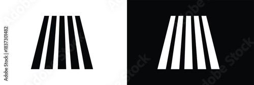 Stairs icons. Stairs symbol set. Stairs vector icons. Stairway symbols. Staircase icons. vector illustration. EPS 10 .