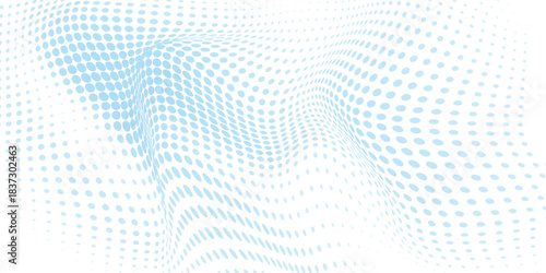 Halftone effect vector background, Blue seamless polka dots on background, Abstract halftone background gradient dot pattern vector, Halftone abstract background