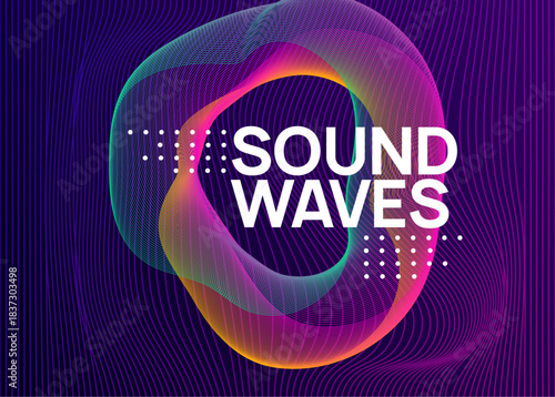 Night Club Flyer. Fest Electro Graphic. Violet Night Club Magazine. Psychedelic Radio Invitation. Music Event. Festival Invite. Blue Techno Set. Green Night Club Flyer