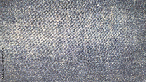 Navy blue denim texture. Blank dirty jean denim cloth textile background. Grunge structure design. Flat cotton surface. Dark navy material