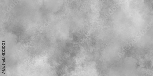 Abstract white and gray watercolor painting background. black cloud textured and sky white clouds background with blurred and grunge stains, white cloud paper texture design and watercolor.
