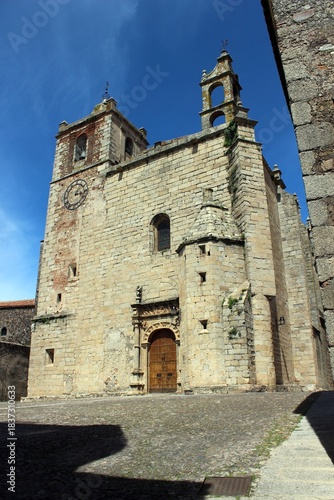 Iglesia de San Mateo, Cáceres, Extremadura, Spain.