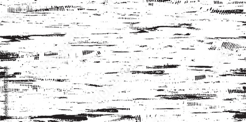 Vector brush stroke texture. Distressed uneven grunge background. Abstract vector illustration. Overlay over any design to create interesting effect and depth. Black isolated on white. EPS10