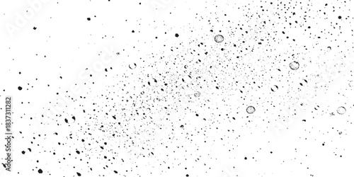 Rain drops on the window. Subtle halftone grunge urban texture vector. Distressed overlay texture. Grunge background. 