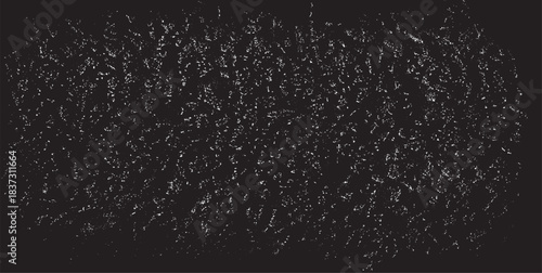 Abstract grunge background. Black and white texture vector. Rain drops on black background.