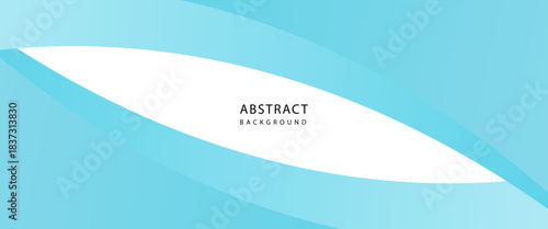 Smooth light blue wave background with modern curves and white space, suitable for clean and professional layouts. modern