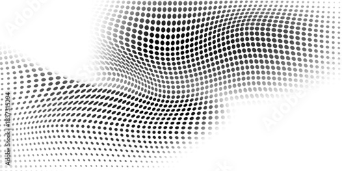 Abstract black dots haftone on white background. Comic pop art design.