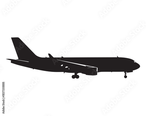 Airplane silhouette Vector