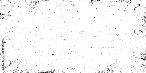 White and black ink splatter grunge dust particle and dust grain texture. grunge texture with scratches and cracks paint wall texture. dust overlay distress grain with scratch grunge urban background.