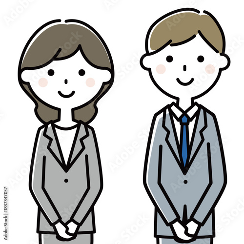 ビジネスシーン 同僚