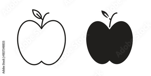Apple icons designs can be used for mobile, ui, websites