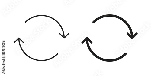 Arrows repeat icons designs can be used for mobile, ui, websites