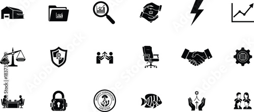 set of vector icons